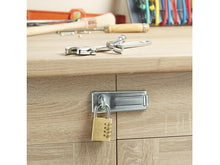 Load image into Gallery viewer, Master Lock Brass Finish Combination Padlock