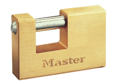 Load image into Gallery viewer, Master Lock Rectangular Solid Brass Body Shutter Padlocks