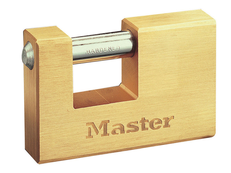 Master Lock Rectangular Solid Brass Body Shutter Padlocks