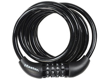 Load image into Gallery viewer, Master Lock Self Coiling Combination Cable 1.8m x 8mm