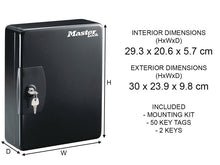 Load image into Gallery viewer, Master Lock Medium Key Storage Lock Box For 50 Keys