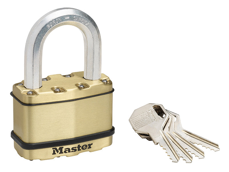 Master Lock Excell™ Brass Finish Padlocks