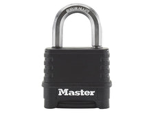 Load image into Gallery viewer, Master Lock Excell™ 4-Digit Black Finish Combination 50mm Padlock