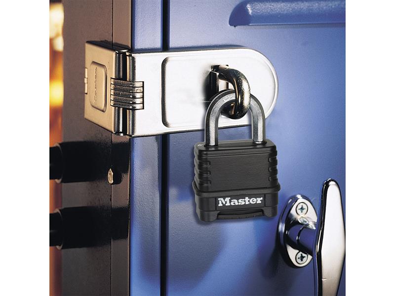 Master Lock Excell™ 4-Digit Black Finish Combination 50mm Padlock