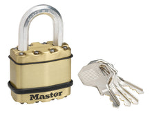 Load image into Gallery viewer, Excell™ Brass Finish Padlocks