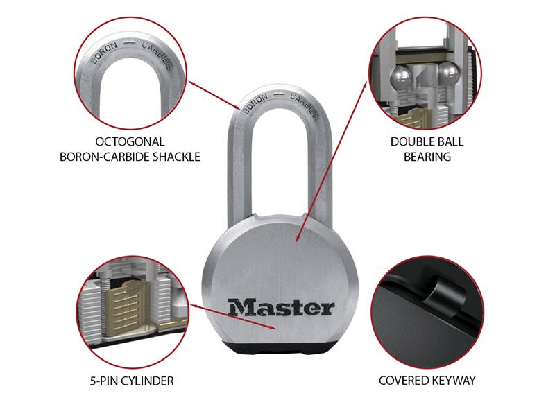 Master Lock Excell™ Chrome Plated 54mm Padlock