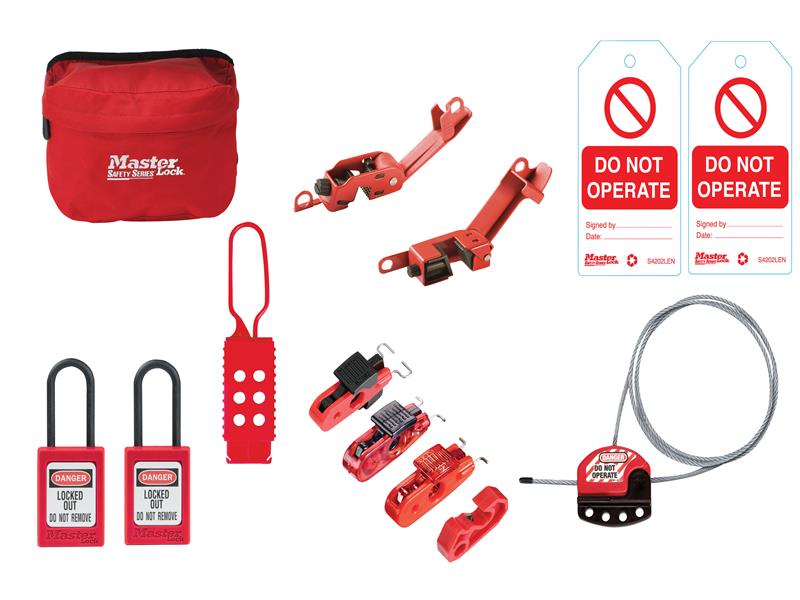 Master Lock General Maintenance Lockout Kit, 11 Piece