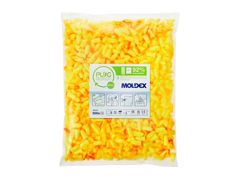 Moldex MelLows® PlugStation 500 Refill SNR 22 dB (500 Pairs)