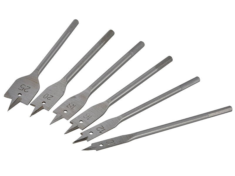 Monument 1950P Flat Bit Set, 6 Piece