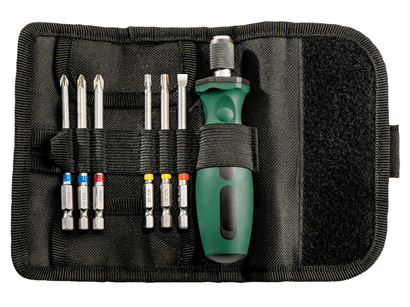 Metabo Bit Roll-Up Case Set, 7 Piece