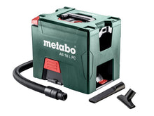 Load image into Gallery viewer, Metabo AS 18 L PC Cordless Vacuum Cleaner 18V Bare Unit