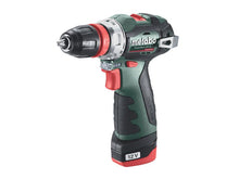 Load image into Gallery viewer, Metabo PowerMaxx BS BL Q Brushless Drill/Screwdriver 12V 2 x 2.0Ah Li-ion