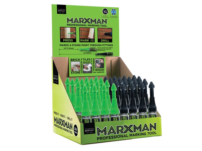 Marxman MarXman Standard & Deep Hole Professional Marking Tools (CDU of 30)