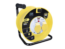 Load image into Gallery viewer, Masterplug Cable Reel 110V 16A Thermal Cut-Out