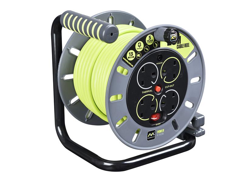 Masterplug PRO-XT Open Cable Reel