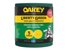 Load image into Gallery viewer, Oakey Liberty Green Aluminium Oxide Paper Roll