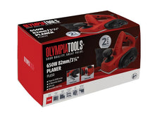 Load image into Gallery viewer, Olympia Power Tools Planer 82mm (3.1/4in) 650W 240V