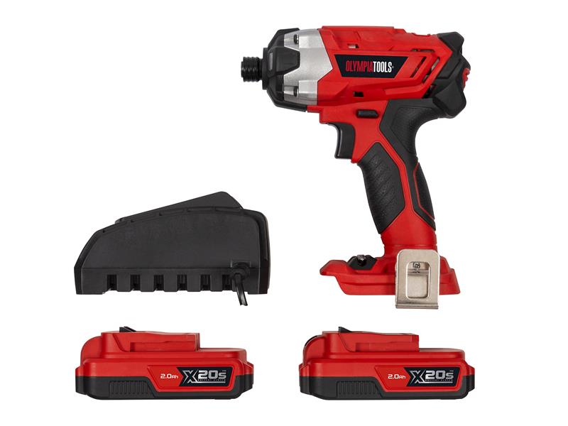 Olympia Power Tools X20S™ Impact Driver 20V 2 x 2.0Ah Li-ion