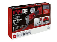 Load image into Gallery viewer, Olympia Power Tools X20S™ Multi-Tool 20V 1 x 2.0Ah Li-ion