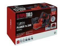 Load image into Gallery viewer, Olympia Power Tools X20S™ Planer 20V 1 x 2.0Ah Li-ion