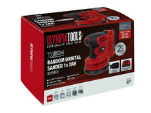 Load image into Gallery viewer, Olympia Power Tools X20S™ Random Orbital Sander 20V 1 x 2.0Ah Li-ion