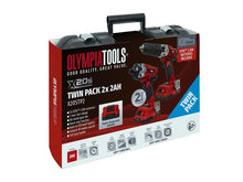 Load image into Gallery viewer, Olympia Power Tools X20S™ Twin Pack 20V 2 x 2.0Ah Li-ion