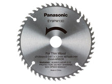 Load image into Gallery viewer, Panasonic EY9PW13 Wood Cutting TCT Blade