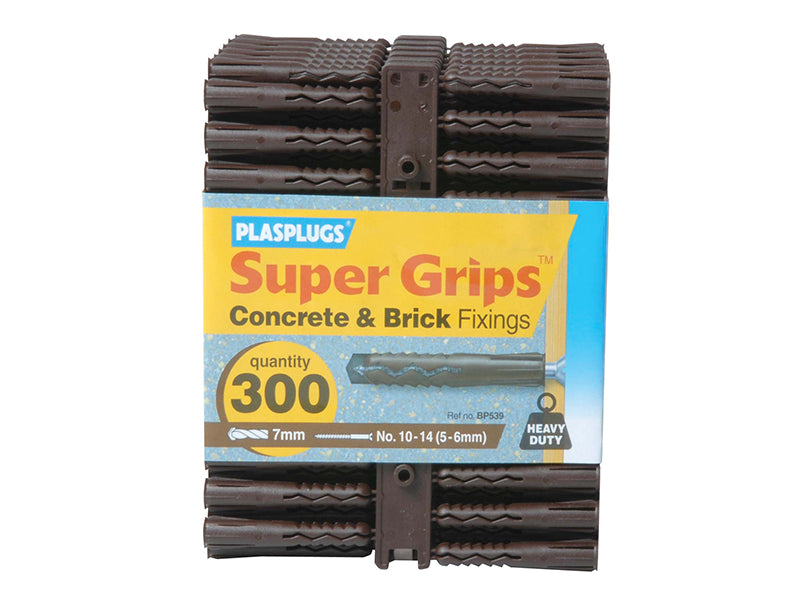 Plasplugs Solid Wall Super Grips™