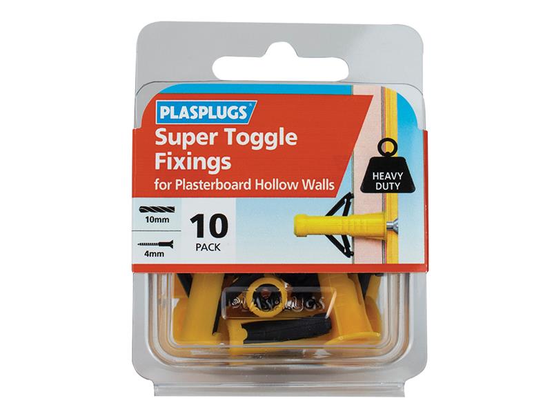 Plasplugs Super Toggle Fixings