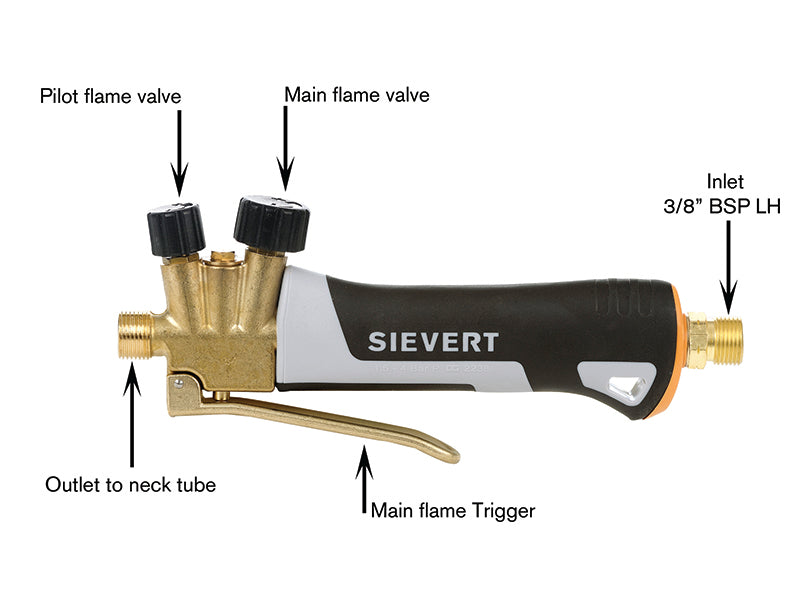 Sievert Pro 88 Torch Handle