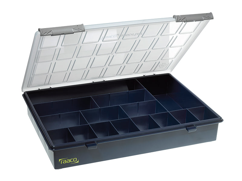 Raaco A4 Profi Service Case Assorter 15 Fixed Compartments