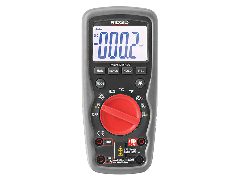 RIDGID DM-100 Micro Digital Multimeter 37423