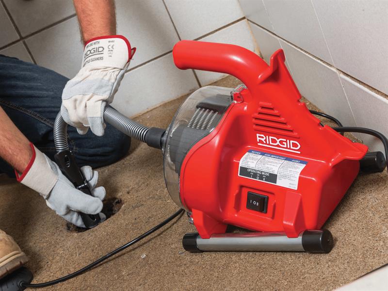 RIDGID PowerClear™ Drain Cleaning Machine 240V