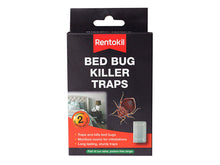 Load image into Gallery viewer, Rentokil BB01 Bed Bug Killer Traps (Twin Pack)