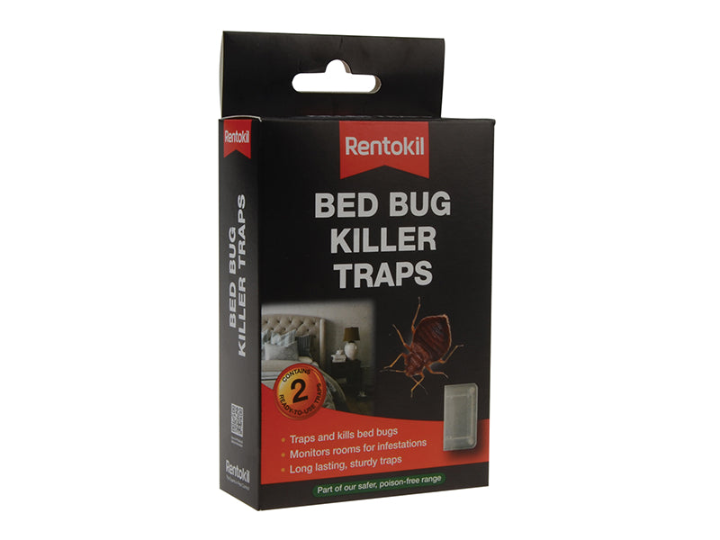 Rentokil BB01 Bed Bug Killer Traps (Twin Pack)