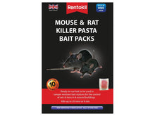 Load image into Gallery viewer, Rentokil Mouse &amp; Rat Killer Pasta Bait