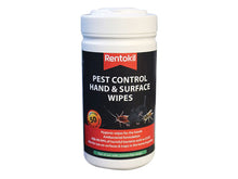 Load image into Gallery viewer, Rentokil Pest Control Hand &amp; Surface Wipes