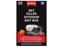 Load image into Gallery viewer, Rentokil Rat Killer Outdoor Bait Box