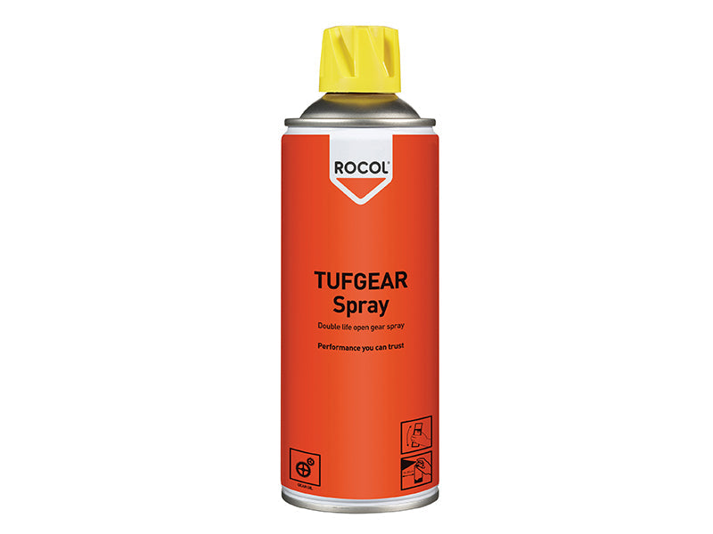 ROCOL TUFGEAR Open Gear Lubricant Spray 400ml