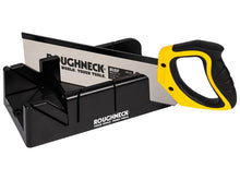 Load image into Gallery viewer, Roughneck Mitre Box &amp; Hardpoint Tenon Saw Set 300mm (12in)