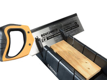 Load image into Gallery viewer, Roughneck Mitre Box &amp; Hardpoint Tenon Saw Set 300mm (12in)