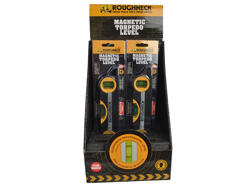 Roughneck Magnetic Torpedo Level 22.5cm (9in)