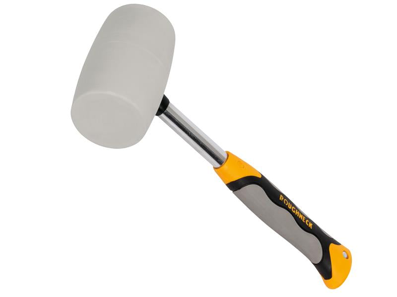 Roughneck White Rubber Mallet, Non-Marking