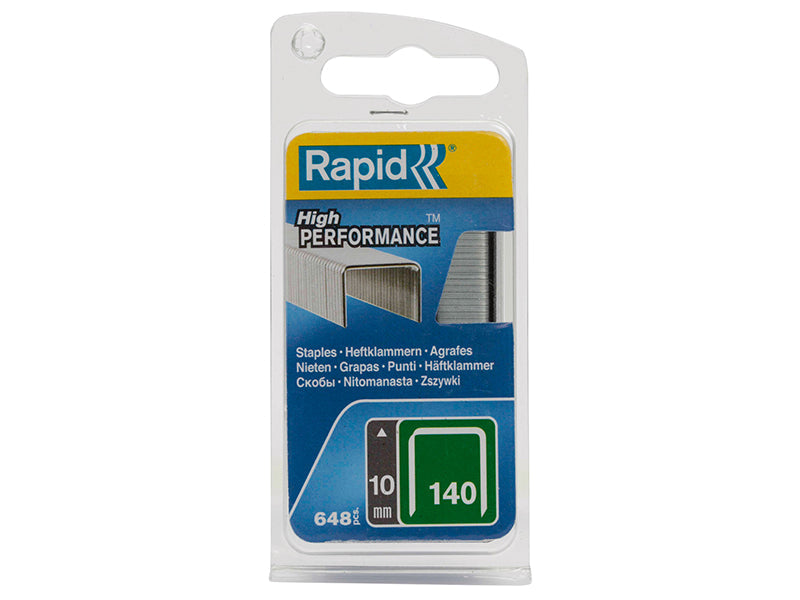 Rapid 140 Series Galvanised Staples