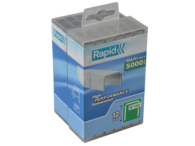 Rapid 140 Series Galvanised Staples