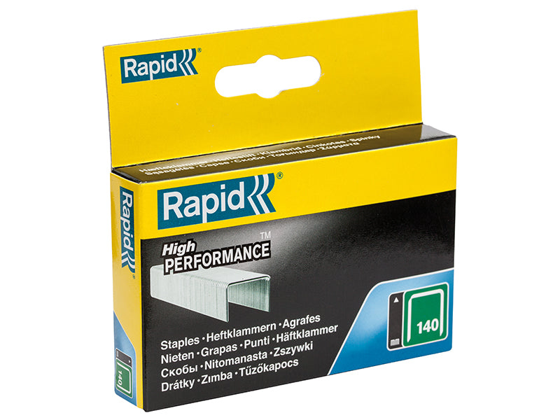 Rapid 140 Series Galvanised Staples