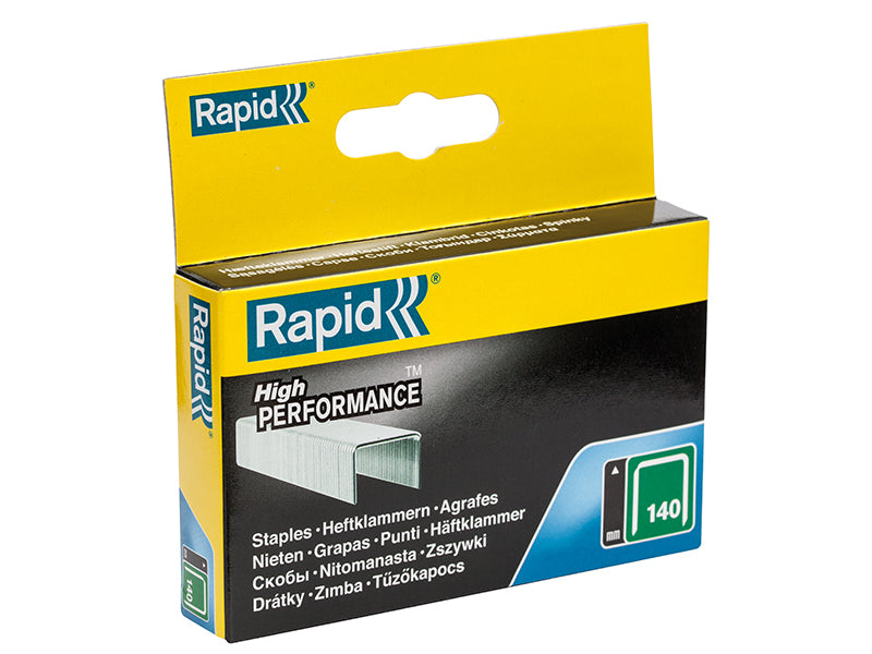 Rapid 140 Series Galvanised Staples