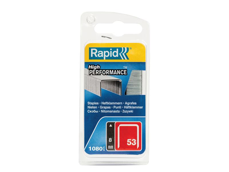 Rapid 53 Series Galvanised Staples