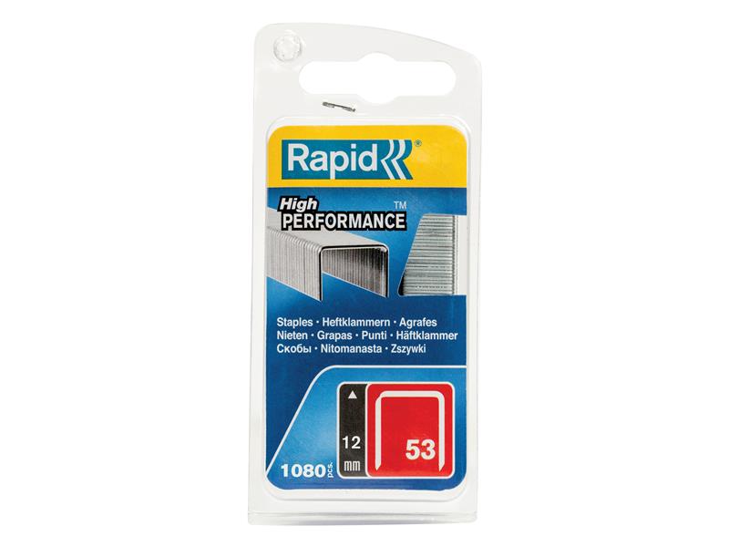 Rapid 53 Series Galvanised Staples