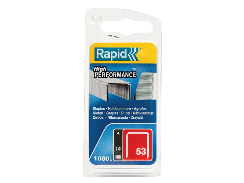 Rapid 53 Series Galvanised Staples